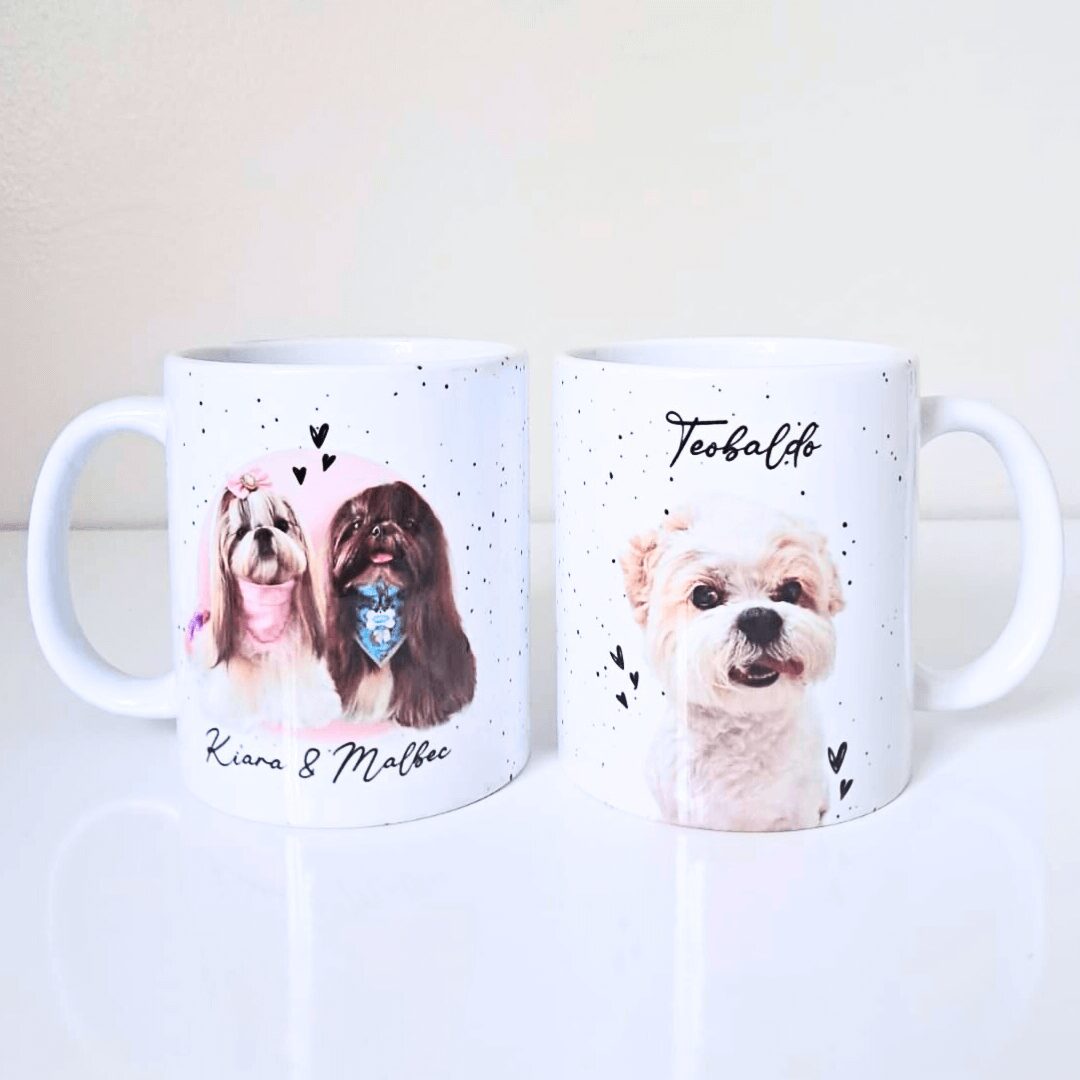 Caneca Minimalista Personalizada com seu pet - Imagem 5