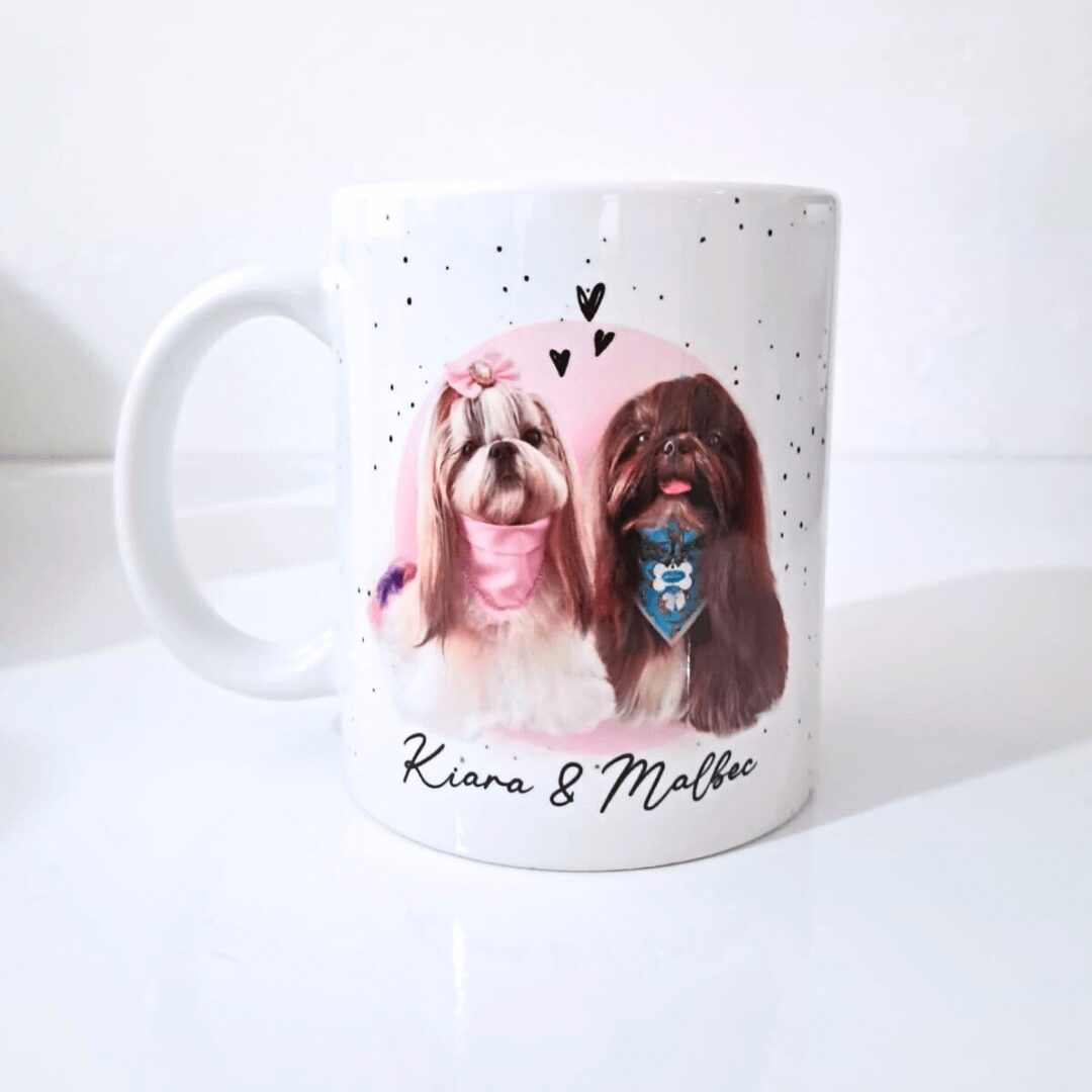 Caneca Minimalista Personalizada com seu pet - Imagem 4