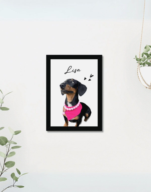 Kit 6 de Quadros Pet Personalizados 25x35 - Image 3