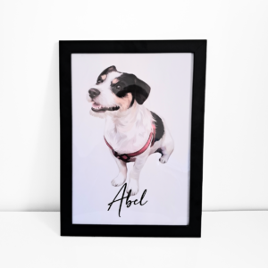 Quadro Minimalista Personalizado pet A4